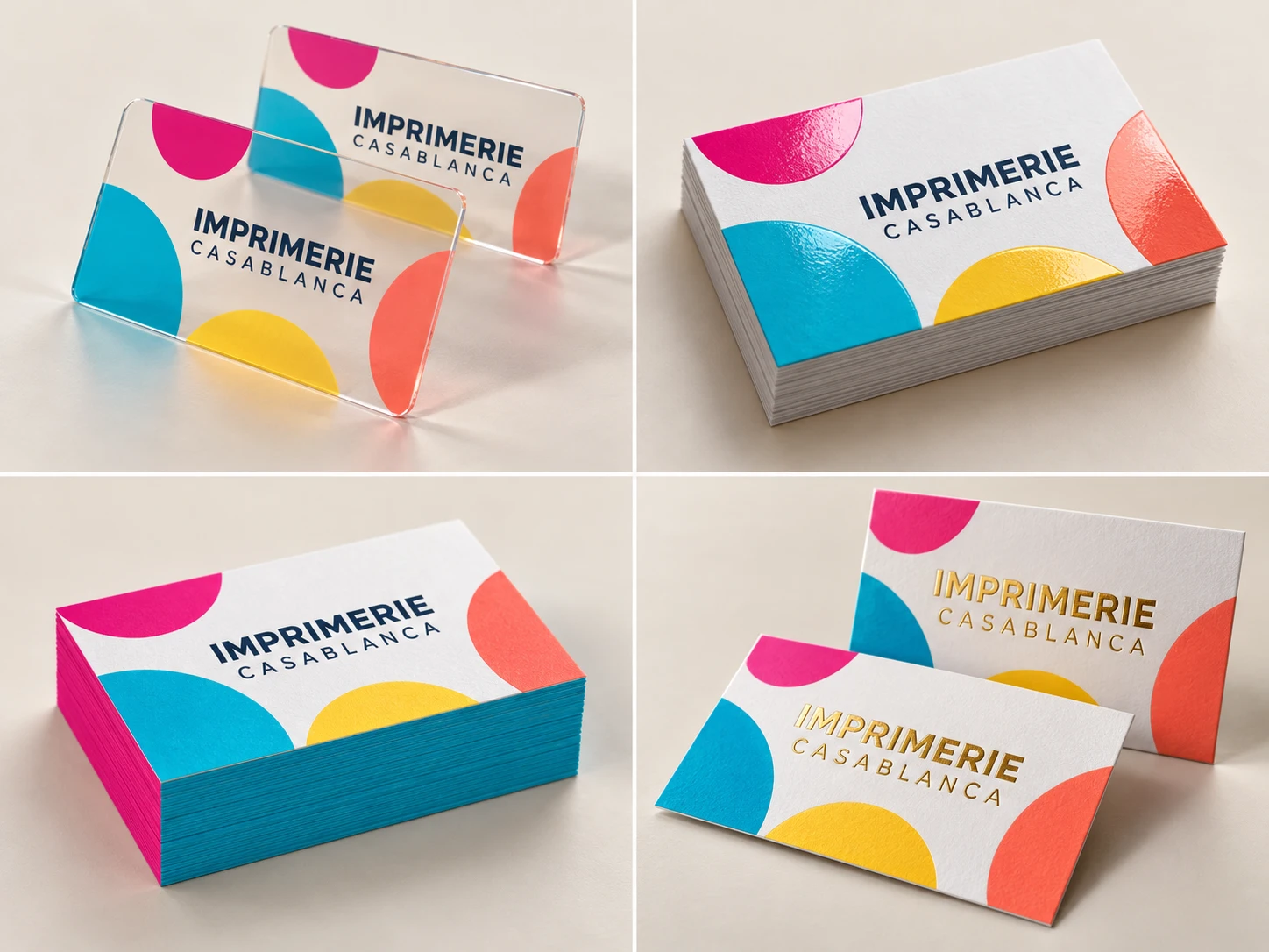 Illustration de Cartes de visite · Vernis Sélectif 3D