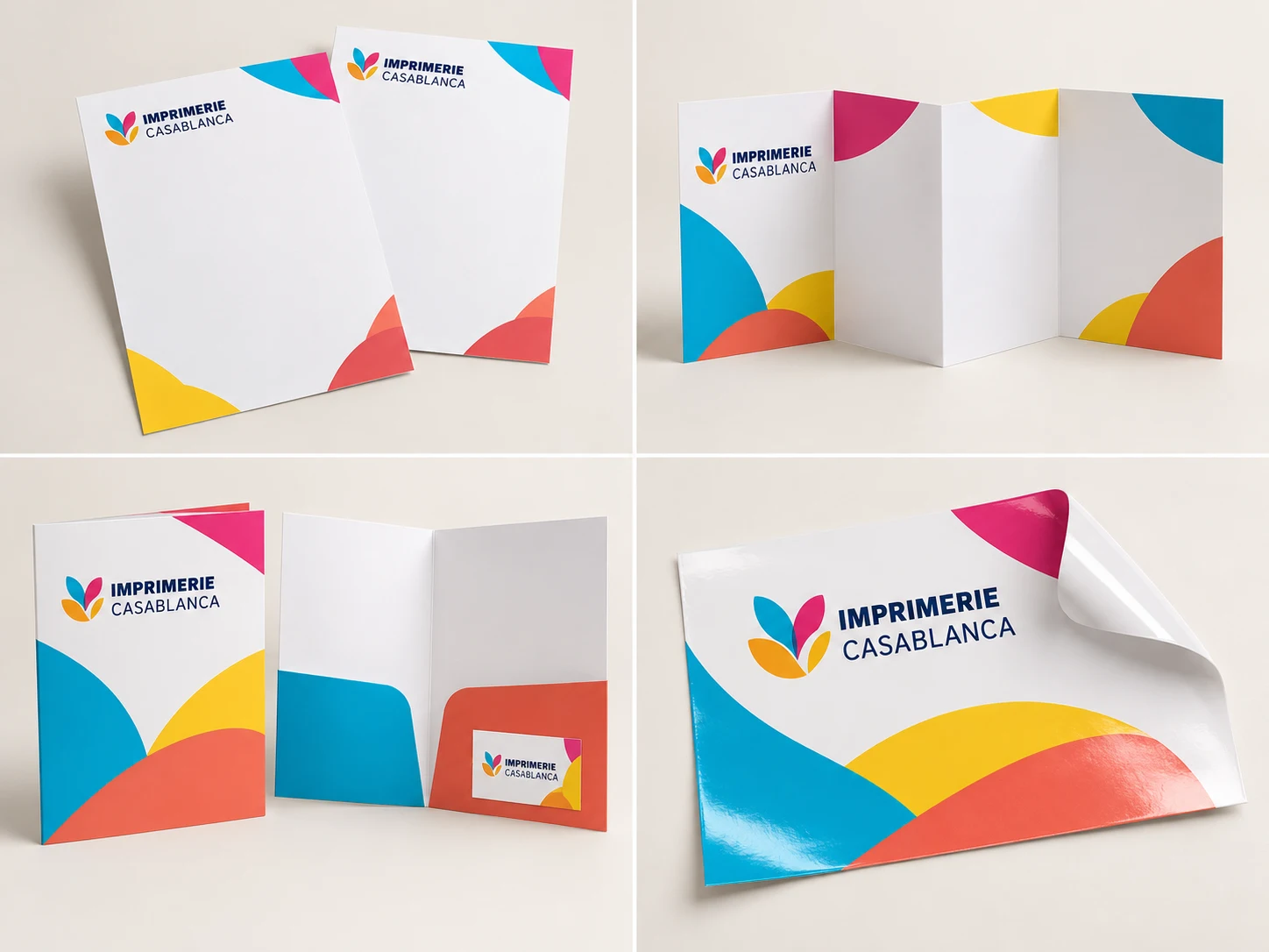 Illustration de Papier en-tête Standard