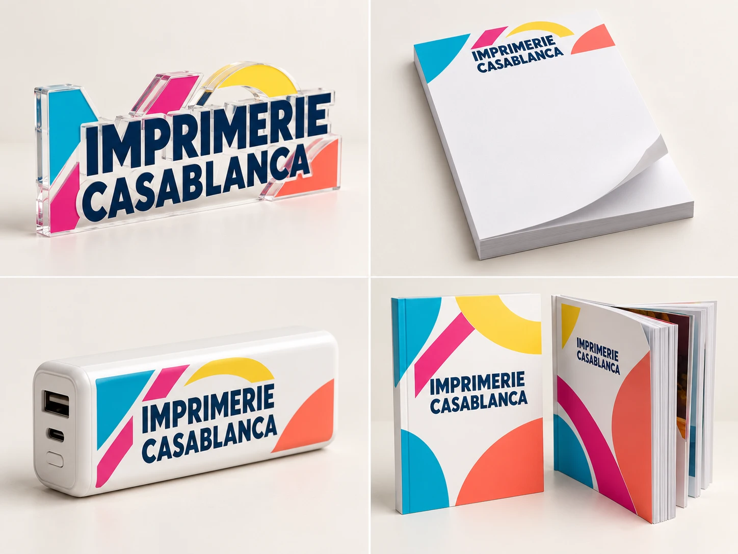 Illustration de Découpe Lettre et Logo · Plexiglass