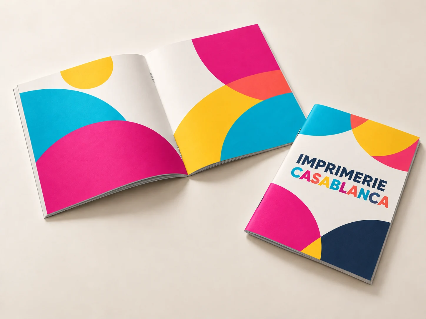 Illustration de Brochure Agrafée · A4
