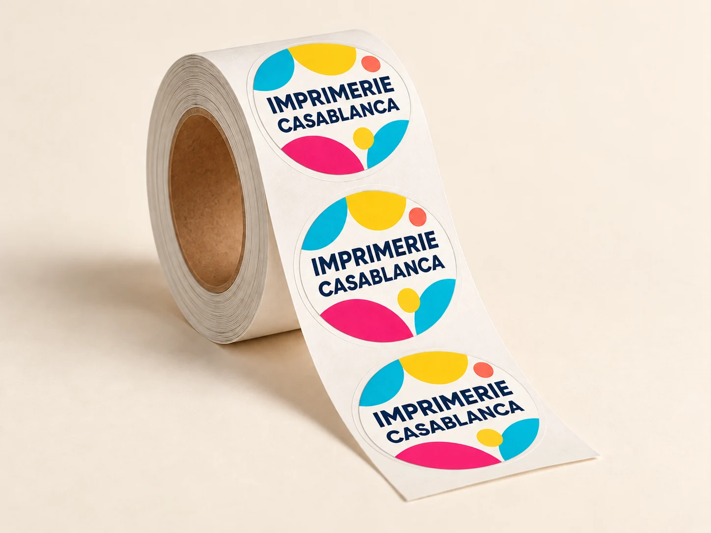 Illustration de Etiquettes en rouleau · PP résistante à l'eau